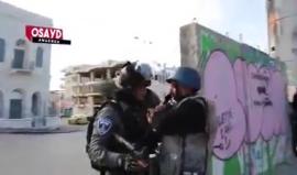 #شاهد كيف رد صحفي فلسطيني على جندي من جيش الاحتلال حاول التعرض له في بيت لحم ظهر اليوم