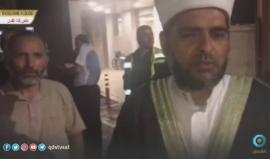 #شاهد | مدير المسجد الأقصى المبارك الشيخ عمر الكسواني يروي تفاصيل ما حدث عند باب الأسباط.