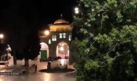 #شاهد 
إضاءة نوافذ قبة الصخرة المشرفة مع صوت الأذان فيه..
تصوير إبراهيم سنجلاوي