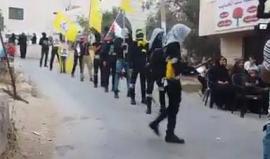 #شاهد
ملثمون يقدمون واجب العزاء لعائلة الشهيد محمد جبرين في بلدة تقوع شرق بيت لحم.