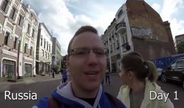 روسي قرر السفر مع زوجته حول العالم وتحدى نفسه أن لا يحلق لحيته طوال مدة الرحلة .
سافر لـ 33 دولة بمسافة 130 ألف كيلو متر واستغرقت الرحلة 911 يوم وطالت لحيته 38 سم