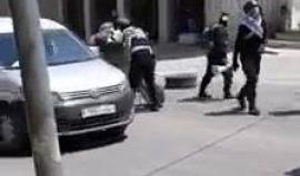 #صور| إصابة شاب برصاص الاحتلال خلال مواجهات في بلدة بيت أمر شمال الخليل، اثر قمع مسيرة تضامنا مع الأسرى المضربين منذ 19 يوما .