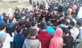 #مباشر الجمعة الرابعة من المواجهات الغاضبة نصرة للاقصى و تحديا لقرار ترامب شرق حي الشجاعية شرق غزة 
تصوير عبد الرحمن الكحلوت