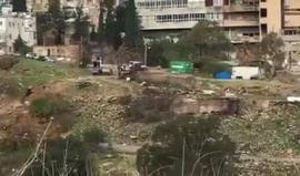 زعماء التطرف الصهيوني وقادة الإستيطان في الخليل يتظاهرون أمام المحكمة العسكرية في تل ابيب