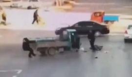 حادث سير غريب في الصين!