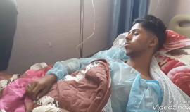 #شاهد
الشاب محمود أيمن المجايدة بعد إجراء عملية جراحية عقب إصابته من جنود الاحتلال، يؤدي الصلاة وهو تحت تأثير البنج.