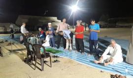 #مباشر إقامة صلاة العشاء والتراويح في مخيم العودة شرق المحافظة الوسطى