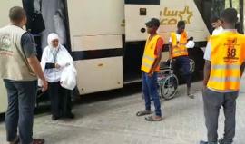 #شاهد 
بدء وصول الرحلة الثالثة من حجاج قطاع غزة الى مكة المكرمة