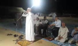 #مباشر إقامة صلاة العشاء والتراويح شرق المحافظة الوسطى