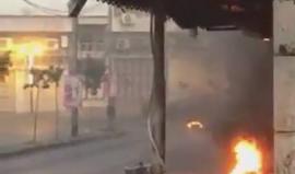 #شاهد .. مواجهات بين الشبان وقوات الاحتلال في منطقة باب الزاوية في الخليل في أعقاب إعدام قوات الاحتلال لشاب فلسطيني في منطقة " تل إرميدة" .