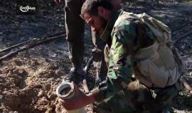 ثمانية صواريخ محملة بالكلور دفعة واحدة على #الغوطة_الشرقية