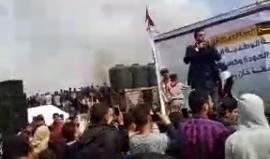 #مباشر  من فعاليات مسيرة العودة الكبرى على الحدود الشرقية لمدينة خانيونس