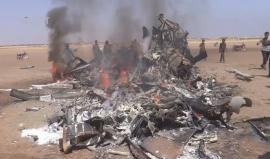 مصرع 5 عسكريين اثر اسقاط مروحية روسية ن طراز "مي8 " في إدلب شمال غرب سوريا