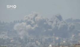 سوريا - درعا : الطيران الحربي يشن عدة غارات جوية على أحياء مدينة درعا