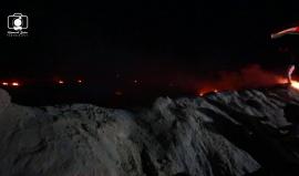 #شاهد
قوات الاحتلال تسلط الليزر على وجوه المتظاهرين شرق البريج . 
تصوير محمود بدر