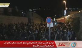 #عاجل| قوات الاحتلال تعتدي على المرابطين