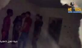 #شاهد تفجير منزل الشهيد محمد طرايرة في بني نعيم بالخليل فجر اليوم