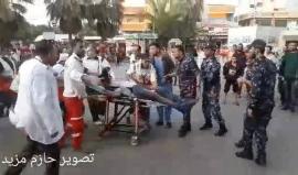 #فيديو اصابة مواطن العين خلال اعتداء الاحتلال على مسيرة العودة شرق البريج