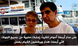 #شاهد عائلة الضابط المفقود بغزة هدار جولدن تنظم رحلة بحرية اليوم تجاه بحر غزة للمطالبة بالإفراج عن ابنها وعن الجندي أرون شاؤول
ترجمة خاصة - شهاب