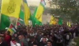 #شاهد جنازة الشهيد عُمير شحادة الذي ارتقى برصاص الاحتلال في بلدة عوريف جنوب نابلس