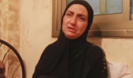 الشهيدة سهام راتب نمر ( ٤٩ عاماً ) والدة الشهيد مصطفى نمر من مخيم شعفاط والتي ارتقت قبل قليل برصاص قوات الاحتلال أمام باب العامود بالقدس المحتلة .