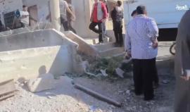 مروحيات الأسد تقصف "خان الشيح" بـ 24 برميلا متفجرا