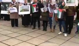 #شاهد #مباشر مظاهرة في مدينة غوتنغن الالمانية رفضا لقرار ترامب إعلان القدس عاصمة للكيان الإسرائيلي. #القدس_عاصمة_فلسطين