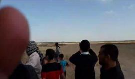 #مباشر من الحدود الشرقية قرب السياج الفاصل شرق مدينة غزة قبيل الجمعة الرابعة من #مسيرة_العودة_الكبرى