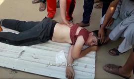 #فيديو| آخر للشهيد الطفل زكريا بشبش (13 عاماً) الذي استشهد متأثرا بجراحه التي أصيب بها برصاص جيش الاحتلال شرق مخيم البريج وسط قطاع #غزة قبل أيام 
تصوير | سامي مصران