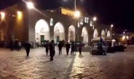 #شاهد الأجواء الآن من داخل المسجد الأقصى
تصوير بلال الطويل