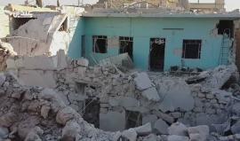 ريف #حلب الشمالي: غارات جوية روسية مكثفة على مدينة عندان ودمار كبير حل في منازل المدنيين نتيجة القصف الجوي على المدينة
تصوير: عدنان مدلج