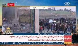 #شاهد #مباشر اصابات خلال مواجهات مع الاحتلال  شرق قطاع غزة