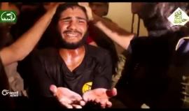 بكاء أسرى ميليشيا النجباء العراقية في حلب وكيف يصورن إعلاميا على أنهم جيش النظام