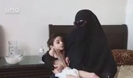 لحظات ماقبل الموت، تواجهها الطفلة رهف في الغوطة الشرقية ؟ فهل تجد بارقة أمل للحياة ؟