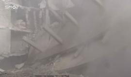 غارات جوية على حي القابون في العاصمة السورية #دمشق