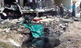 أكثر من شهداء وجرحى جراء القصف على بلدة #ترمانين بريف #إدلب
تصوير: أحمد العلي