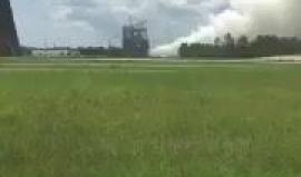 #شاهد ناسا تختبر المحرك الصاروخي "RS-25" للتأكد من صلاحيته لحمل مكوك فضاء إلى المريخ مستقبلا