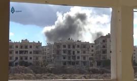 حلب - القصف الذي يتعرض له حي جمعية الزهراء