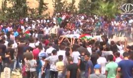 #شاهد 
جنازة مهيبة للشهيد محمد كنعان الذي استشهد متأثرا بجراح أصيب بها خلال مواجهات قبل اسبوع
تقرير جهاد بركات
