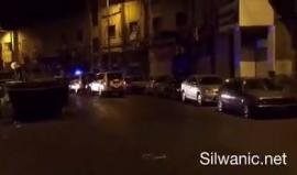 جانب من تشييع جثمان الشهيد محمد الكالوتي في القدس فجر اليوم بمشاركة 20 شخصًا فقط وفق شروط الاحتلال