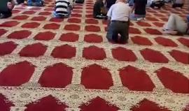 #شاهد #مباشر جولة في المسجد الأقصى المبارك مع دخول وقت آذان العصر بعد السماح بدخول المصلين من كافة الأعمار وفتح كافة الابواب