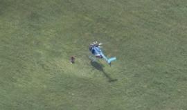 مطاردة لص في مدينة هيوستن بولاية تكساس الأمريكية .. #شاهد كيف ألقوا القبض عليه؟