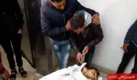 #شاهد جانب من وداع الشهيد عمر وحيد سمور والذي ارتقى بقصف مدفعي شرقي محافظة خان يونس.