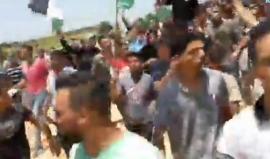 #مباشر من تشييع جثمان الشهيدة رزان انلجار