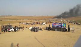 #مباشر
من مخيم العودة شرق #جباليا شمال قطاع #غزة 
#تصوير || محمد المصري