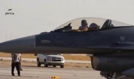 الدفاع العراقية تنشر فيديو وصول الدفعة الثالثة من مقاتلات F-16 الأمريكية