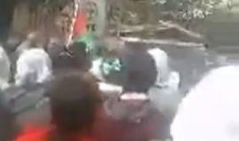 #فيديو فعالية احتجاجية على تقليصات الأونروا في مدينة طولكرم