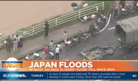 كارثة في اليابان .. 

ارتفاع حصيلة ضحايا الفيضانات التي تجتاح البلاد إلى 179 قتيلا