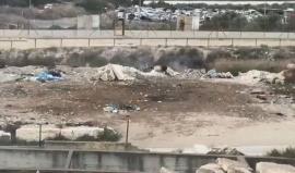 #شاهد | جانب من المواجهات المندلعة بين الشبان وقوات الاحتلال في بلدة زيتا قضاء طولكرم.