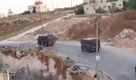 #شاهد وحدات خاصة اسرائيلية تقتحم مدينة دورا في الخليل صباح اليوم
